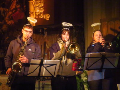 Fotoalbum Musikprobe am Abend für die Christvesper