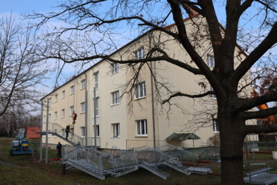 Fotoalbum Fluchttreppe für das MGH