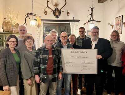 Foto des Albums: Neujahrsstammtisch 2025 im Gasthof Andorfer mit Spendenübergabe an Helferverein „Mia fia di e.V.“