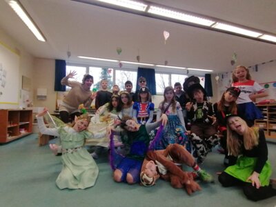 Foto des Albums: Fasching in der Grundschule Hollstadt-Wollbach