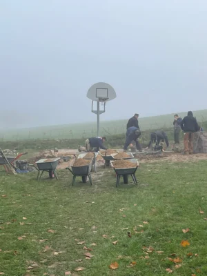 Foto des Albums: Spielplatzbau in Stülow