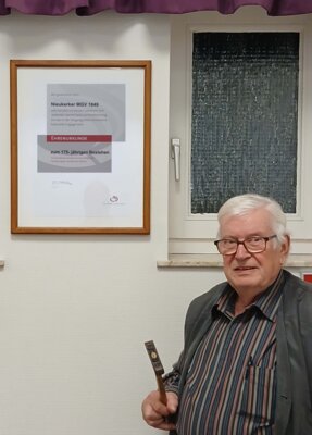 Ehrenmitglied Hans H&uuml;nnekes 