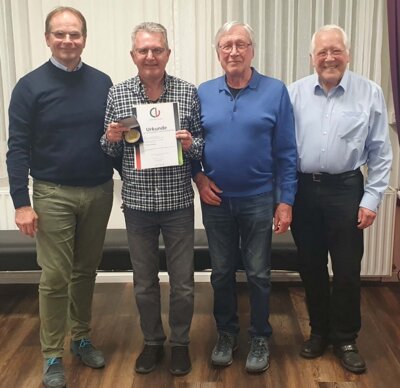 Auszeichnung 20Jahre Vorstandst&auml;tigkeit 