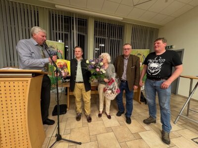 Verabschiedung Inga G&uuml;ninger als Schatzmeisterin 