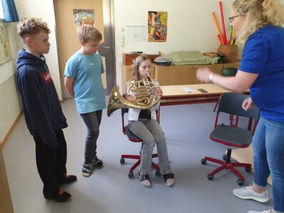 Foto des Albums: Aktionstag Musik im Schulhaus Hollstadt