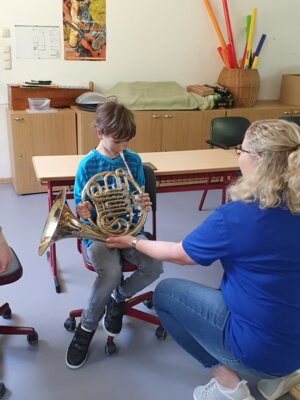 Foto des Albums: Aktionstag Musik im Schulhaus Hollstadt