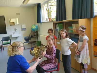 Foto des Albums: Aktionstag Musik im Schulhaus Hollstadt