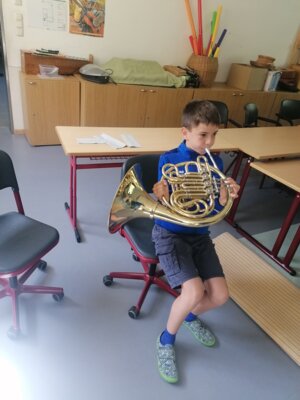 Foto des Albums: Aktionstag Musik im Schulhaus Hollstadt