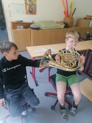 Foto des Albums: Aktionstag Musik im Schulhaus Hollstadt