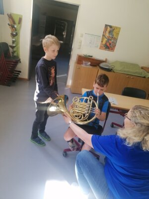 Foto des Albums: Aktionstag Musik im Schulhaus Hollstadt