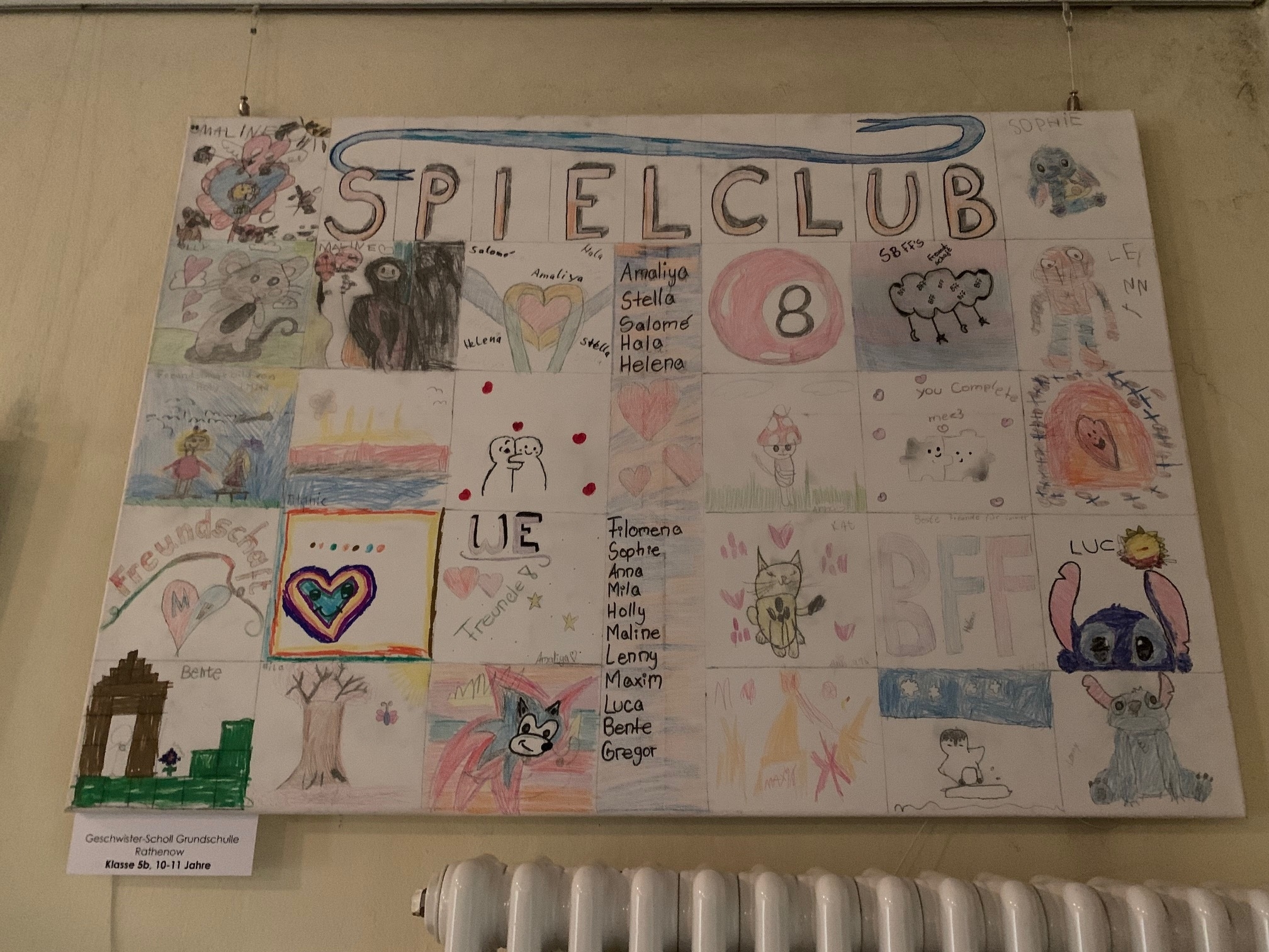 Bild: Das Werk des Spieleclubs