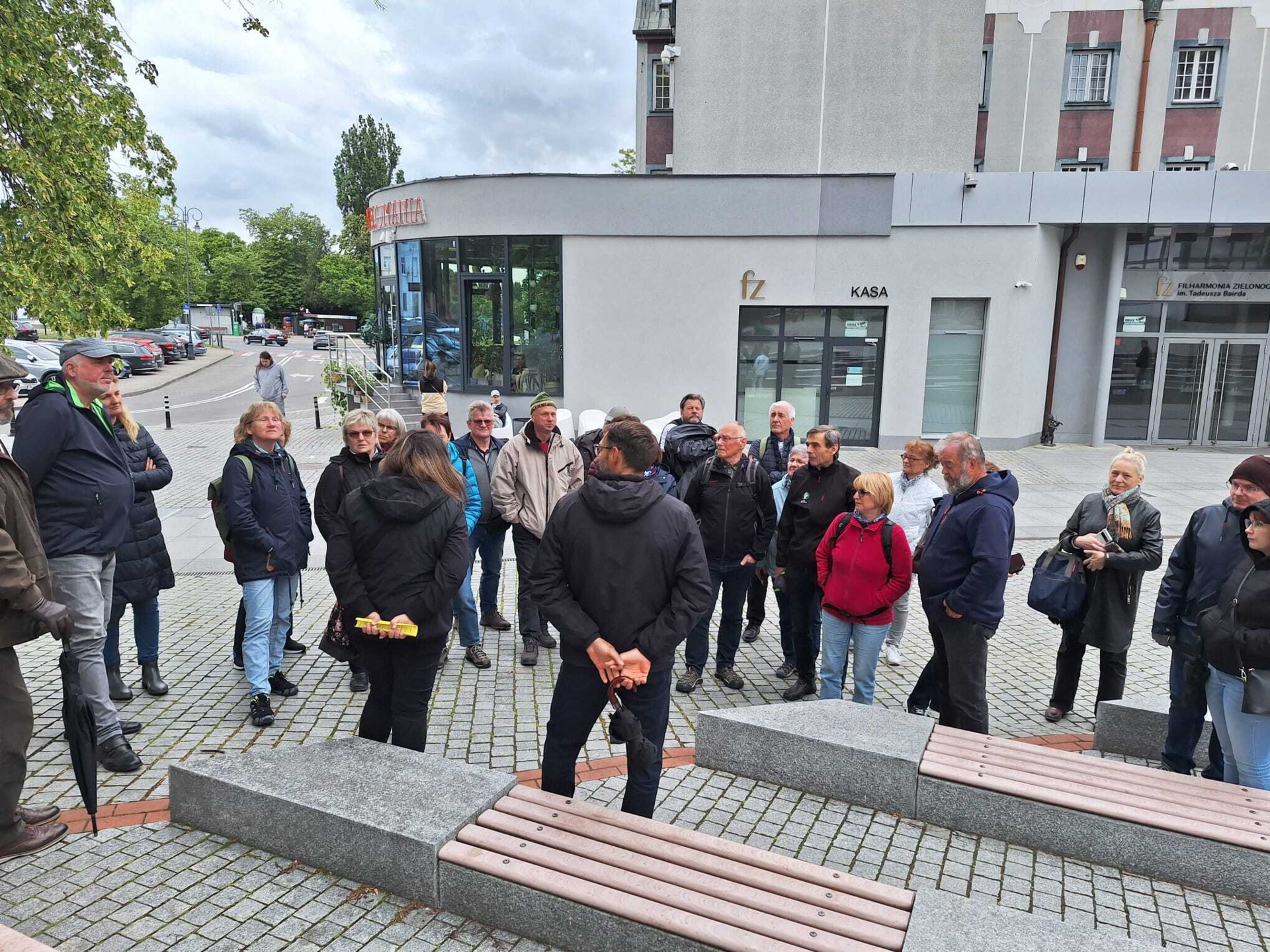 Bild: Fahrtteilnehmer in der Altstadt