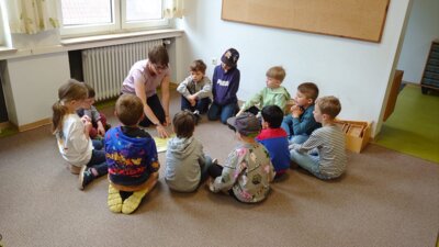 Foto des Albums: Vorschulkinder besuchen GS Holte