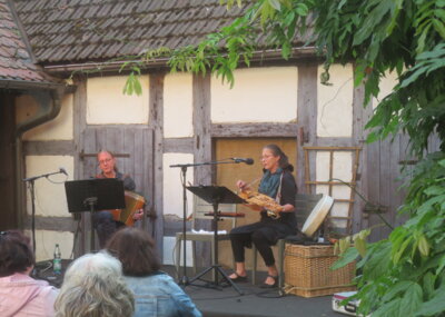 Fotoalbum Sveriges Vänner - skandinavischer Folk im Pfarrhof mit Gudrun Selle & Johannes Uhlmann