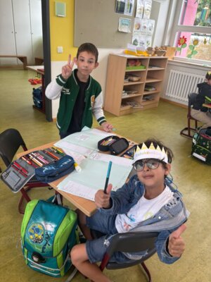 Foto des Albums: Buchstabenfest in den ersten Klassen im Schulhaus Wollbach
