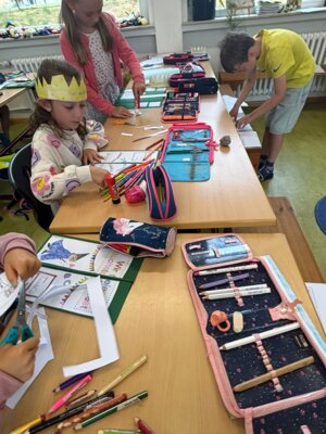 Foto des Albums: Buchstabenfest in den ersten Klassen im Schulhaus Wollbach