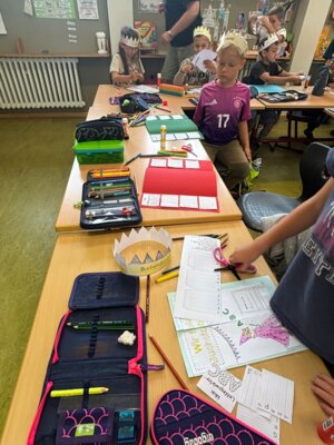 Foto des Albums: Buchstabenfest in den ersten Klassen im Schulhaus Wollbach