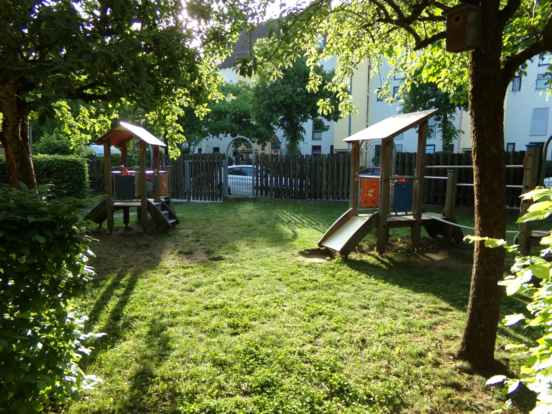 Bild: Krippe - Rutsche & Kletterhaus