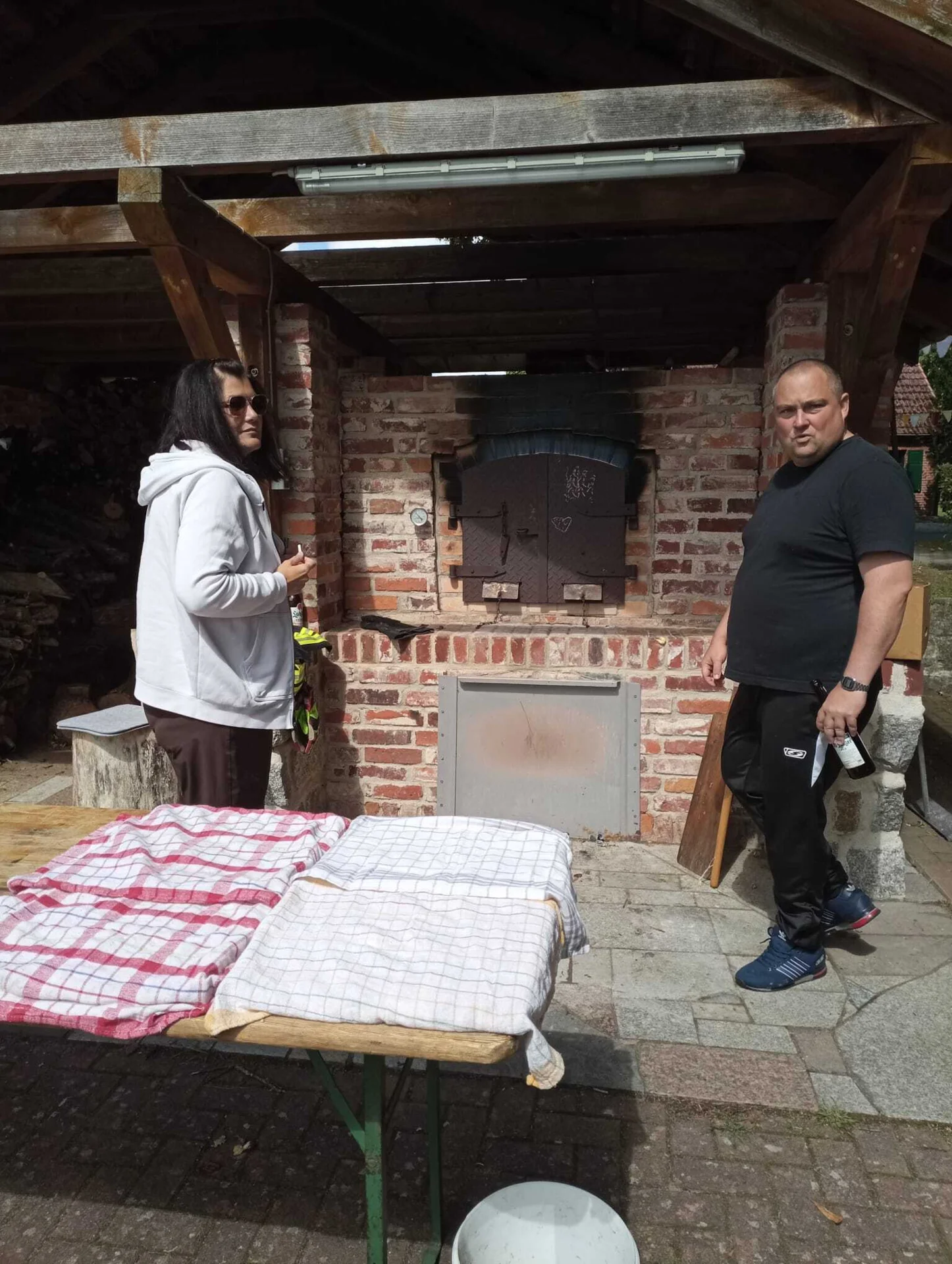 Bild: Backen des Theatervereins