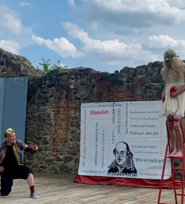 Fotoalbum Shakespeares sämtliche Werke - Schlosstheater Ribbeck