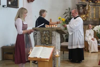 Foto des Albums: Patrozinium Harrling St. Bartholomäus - Festlicher Gottesdienst zum Pfarrfest.  Verabschiedung Gemeindereferent Franz Strigl