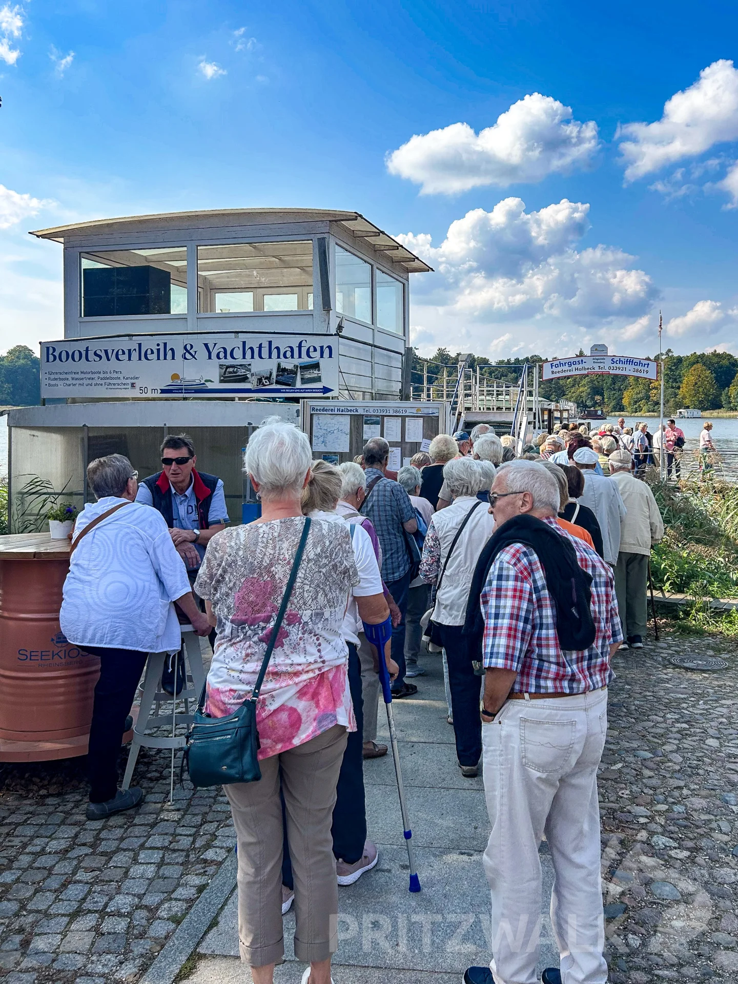 Seniorenausflug nach Rheinsberg mit Seefahrt auf dem Grienericksee ...