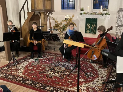 Das Streichquartett  (Bild vergr&ouml;&szlig;ern)