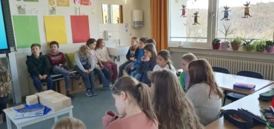 Foto des Albums: Vorlesetag 2025 im Schulhaus Hollstadt