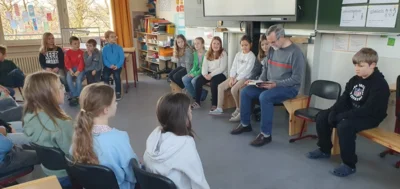Foto des Albums: Vorlesetag 2025 im Schulhaus Hollstadt