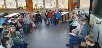 Foto des Albums: Vorlesetag 2025 im Schulhaus Hollstadt