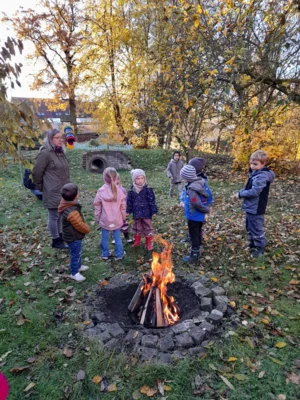 schon mal Feuer gemacht 