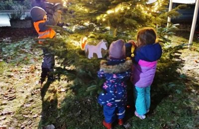 Die L&uuml;tten schm&uuml;cken flei&szlig;ig 