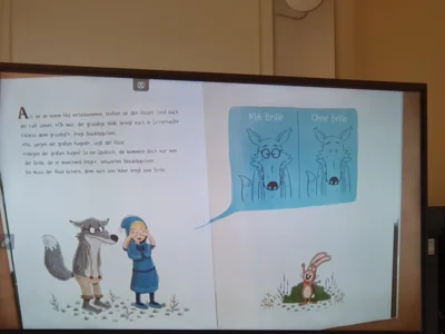 Foto des Albums: Vorlesetag im Schulhaus Wollbach