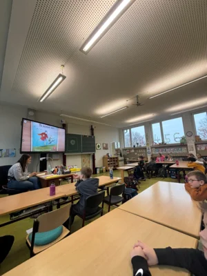 Foto des Albums: Vorlesetag im Schulhaus Wollbach