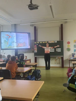 Foto des Albums: Vorlesetag im Schulhaus Wollbach