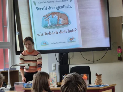 Foto des Albums: Vorlesetag im Schulhaus Wollbach