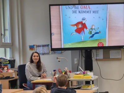 Foto des Albums: Vorlesetag im Schulhaus Wollbach