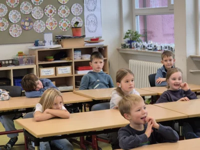 Foto des Albums: Vorlesetag im Schulhaus Wollbach