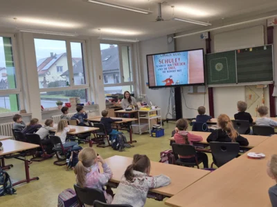 Foto des Albums: Vorlesetag im Schulhaus Wollbach