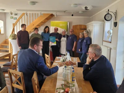 Preisverleihung mit Frau Grimme-Benne in der "ERNA"  (Bild vergr&ouml;&szlig;ern)