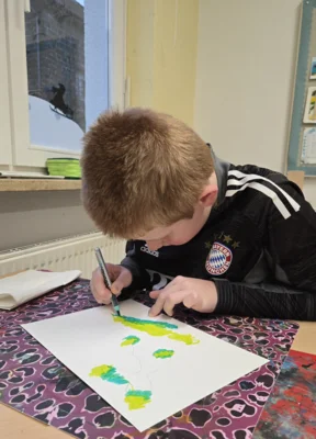 Foto des Albums: Kunstprojekt im Sachunterricht Klasse 3b