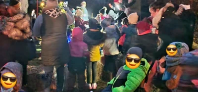 Foto des Albums: Nikolaus besuchte  Jung und Alt an der  Grillhütte