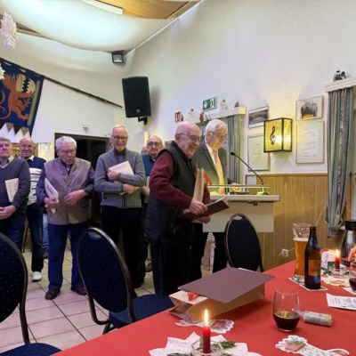 Foto des Albums: Weihnatsfeier mit Jubilarehrung
