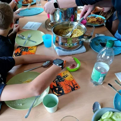 Zusammen kochen im JUZ 