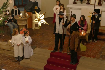 Foto des Albums: Christvesper und Krippenspiel in der Bergkirche Oelze