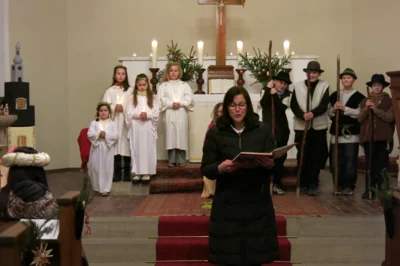 Foto des Albums: Christvesper und Krippenspiel in der Bergkirche Oelze
