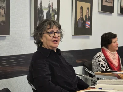 26.11. 25 Claudia benkert stellt den Roman "Das Narrenschiff" von Christoph Hein vor 