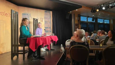 22.10.25 Les(e)bar "Es ist was es ist" mit den Schauspielern Anna-Luise Barth und Elias Eisold 