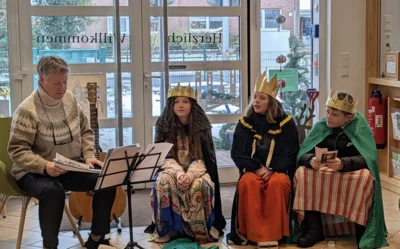 Foto des Albums: Sternsinger zu Besuch