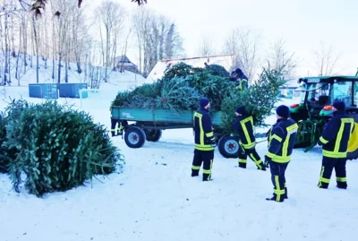 Abladen als Aufw&auml;rm-Ma&szlig;nahme 